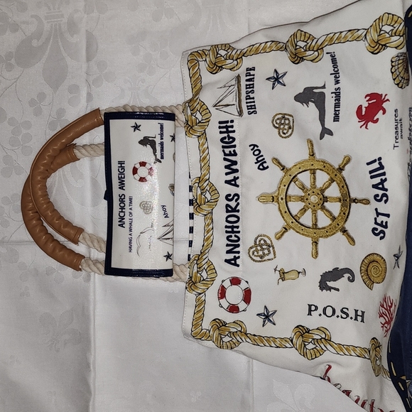 Brighton Handbags - Brighton Womens Sailing Tote Jewelry Holder Excellent Used Condition